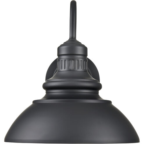 Adda LED 12.1 inch Powder Coated Black Outdoor Wall Sconce
